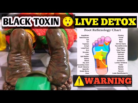 Reflexology Therapy !! Detox foot 👣 massage therapy video !! Reflexology Therapy Benefits !! #live