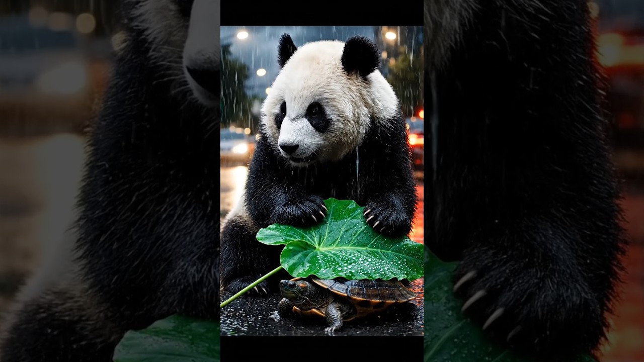 “Baby Panda & The Injured Turtle 🐢 | A Heart-Touching Mini Film” # 