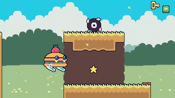 Dadish 2 World 2 HERBEJO MEADOW Level 11 Gameplay