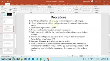 Sphere Gap Voltmeter (PSIS) Kajol, Yadnyesh, Roshan & Anand
