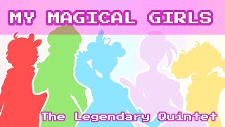 Designing MY OWN MAGICAL GIRL TEAM | LEGENDARY QUINTET