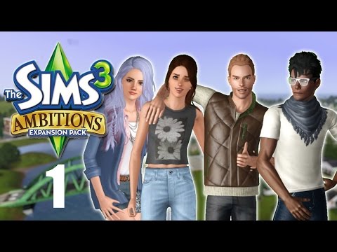 Let's Play: The Sims 3 Ambitions | Part 1 | The Professionals