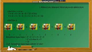 Matematika kelas 2 sd: perkalian -