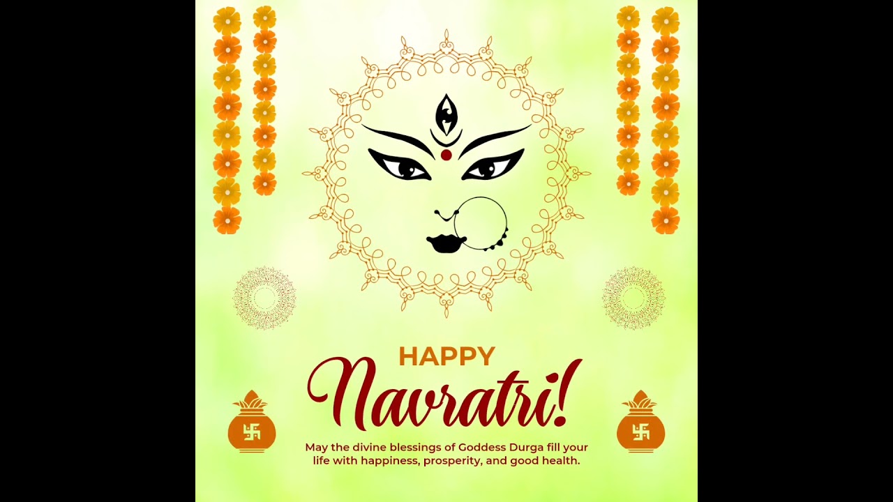 Wish you a very Happy Navratri 