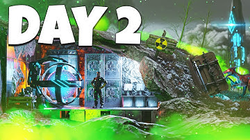 I Built Ark’s First Nuclear Bunker During an 1800 Pop Wipe! - Ark PvP