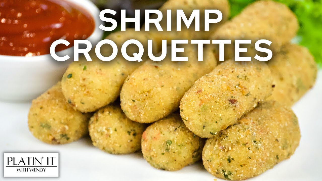 The PERFECT Shrimp Croquettes Prawn Croquettes Recipe Holiday