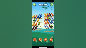 Color Bird Sort Puzzle Game Level 233 #shorts