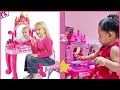 Toy Dressing table Unboxing/ Princess makeup vanity toy unboxing / Kids beauty dresser