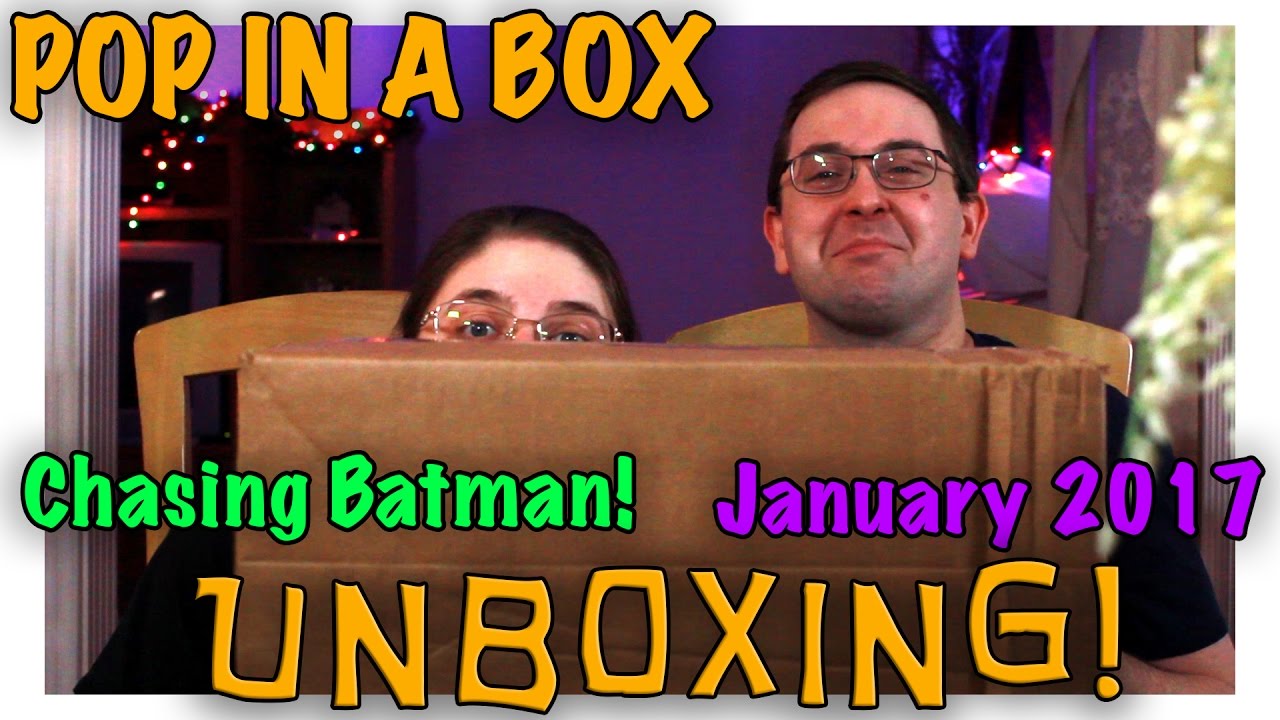 UNBOXING! Pop in a Box January 2017 (9 Pops) - Chasing Batman!