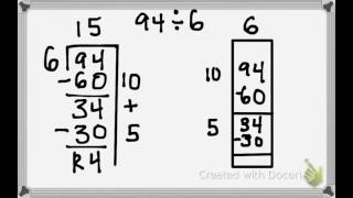 Division: Comparing Super 7 and Area Methods