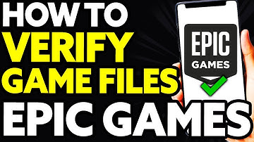 How To Verify Game Files on Epic Games (EASY!)