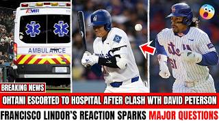 Shocking Shohei Ohtani Leaves Game Injured After Confronting David Peterson Francisco Lindor R ..