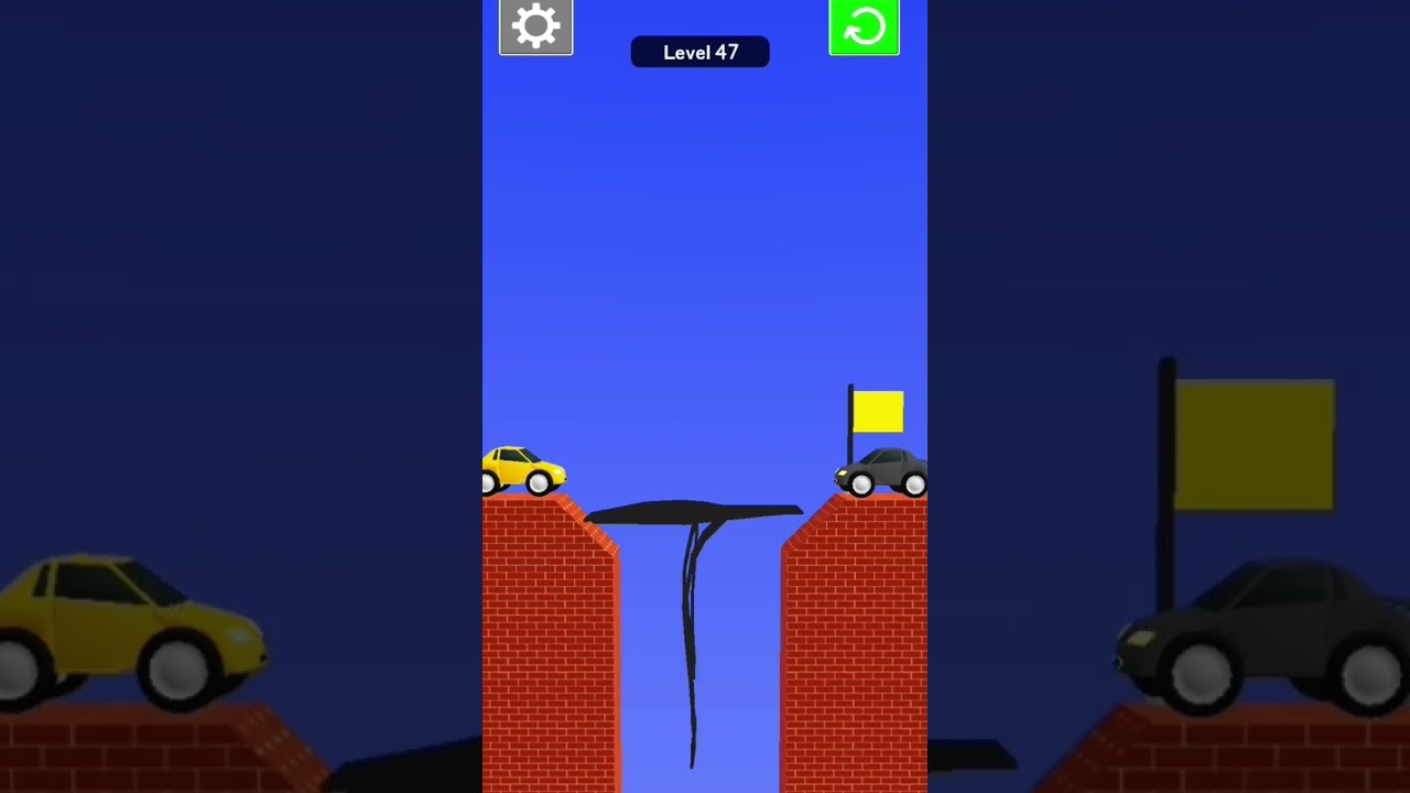 47 level draw bridge game video 