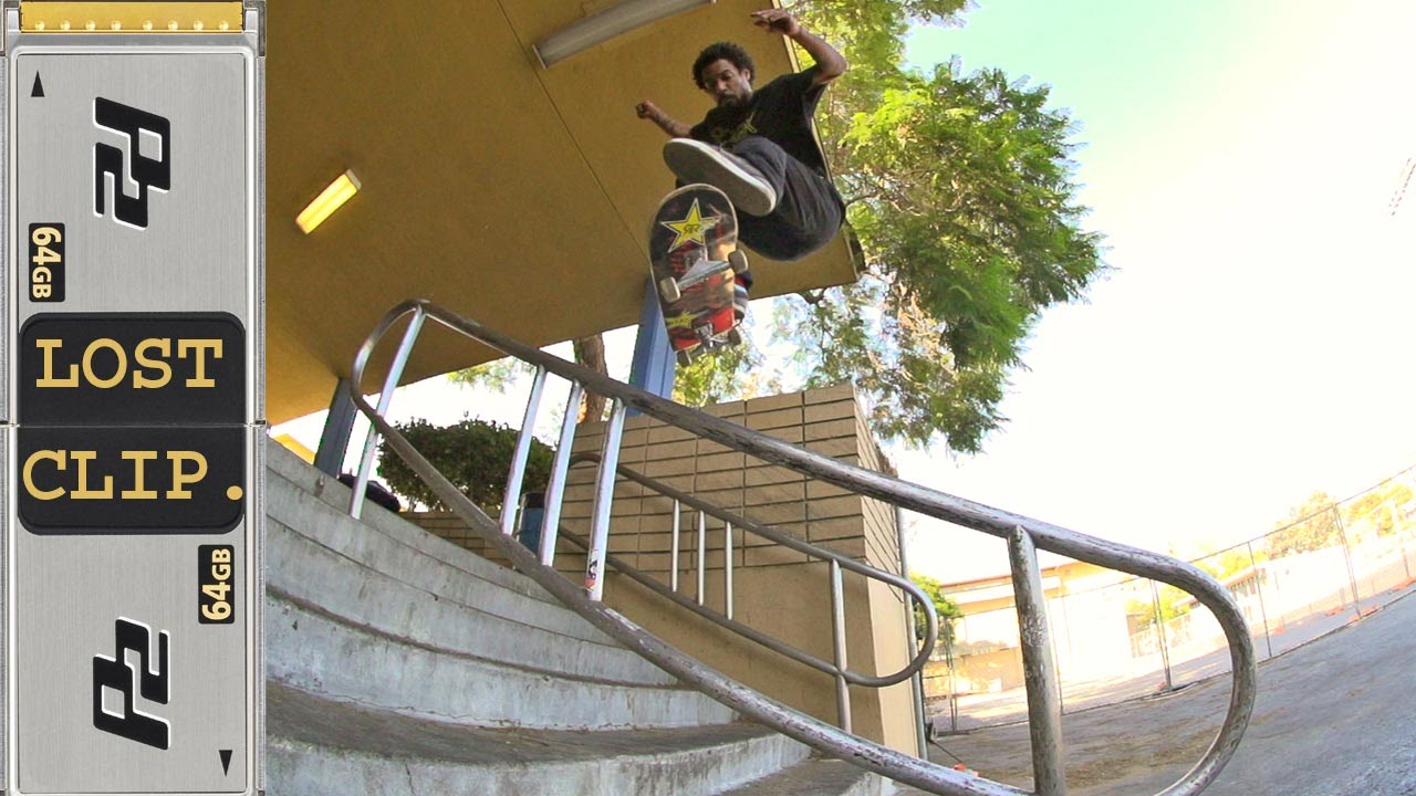 Bastien Salabanzi Double Kickflip Fs Board Lost & Found Skateboarding Clip #91