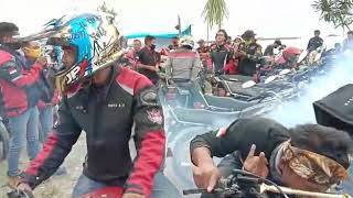 SERU!!! PERANG BLAYER RX KING  ANIVERSARY WOK PANTAI SABALANG ||semoga semakin solid dan kompak