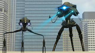 WAR OF THE WORLDS TRIPOD APPEARED In Garry's Mod