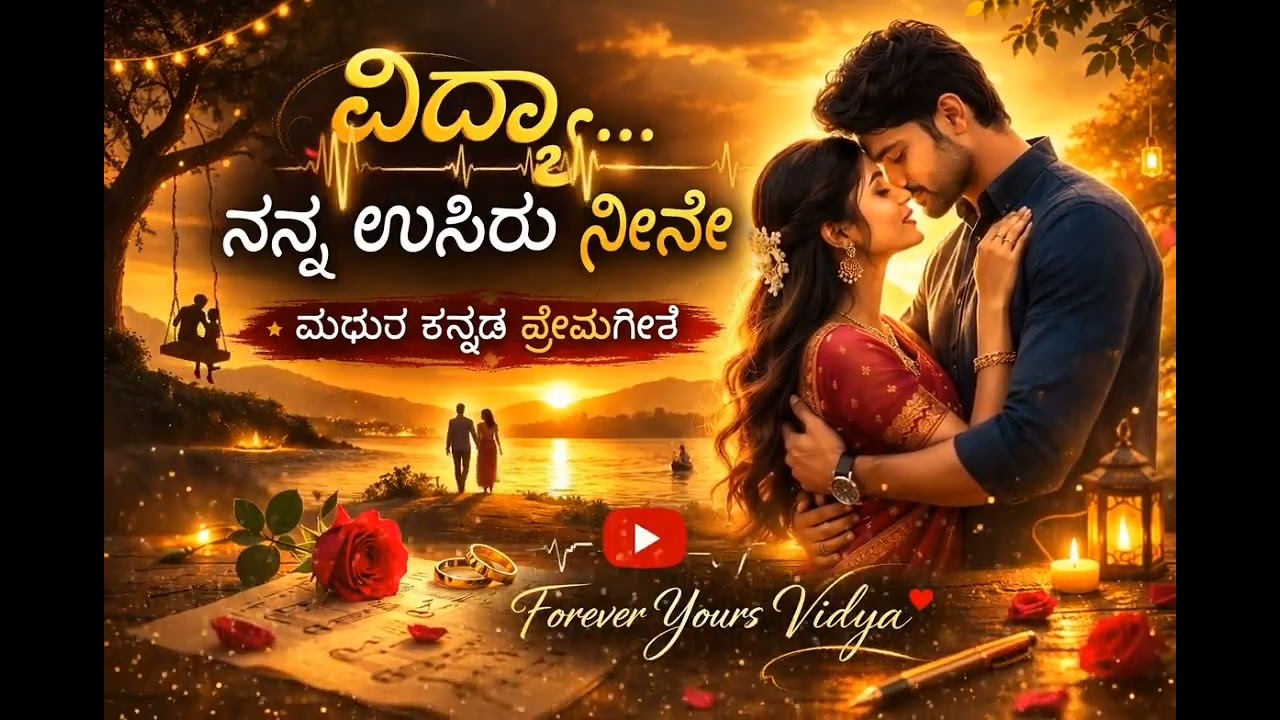 ವಿದ್ಯಾ ನನ್ನ ಉಸಿರು ನೀನೇ|Kannada Romantic Love Song 2026 | #KannadaLoveSong#TrendingKannada