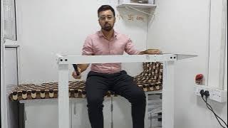 Manual Height Adjustable Desk| Sit Stand Desk Manual| Hand Crank Height Adjustable Table