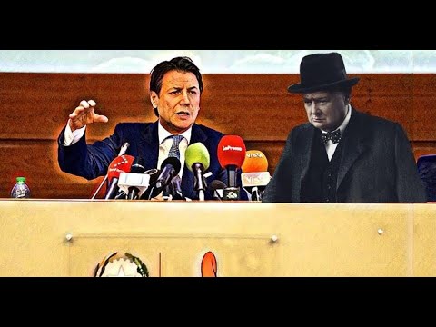 Conte ora pensa di essere Churchill (9 mar 2020)