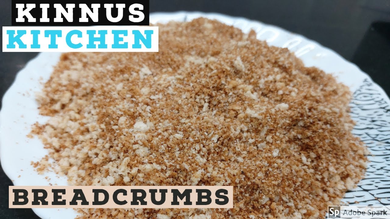 Homemade bread crumbs How to make bread crumbs at home Very simple