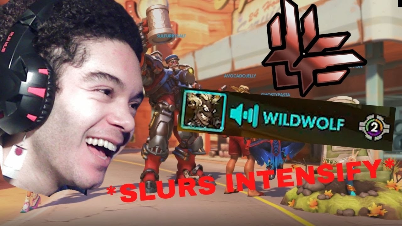 CRAZY TOXIC PLAT DPS WONT STOP SCREAMING ( Competitive Overwatch)