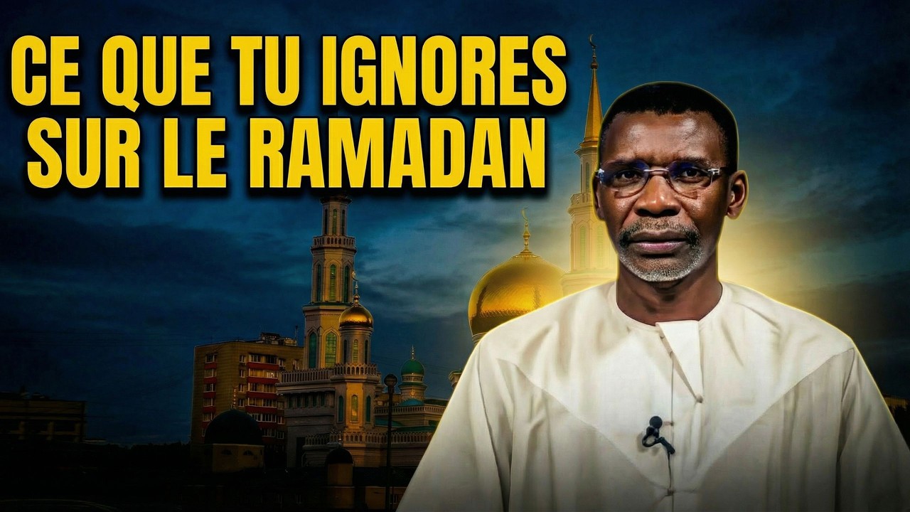 TOUT CE QUE DIEU A CRÉÉ JEÛNE LE SENS DU RAMADAN – PR MADIAMA FALL