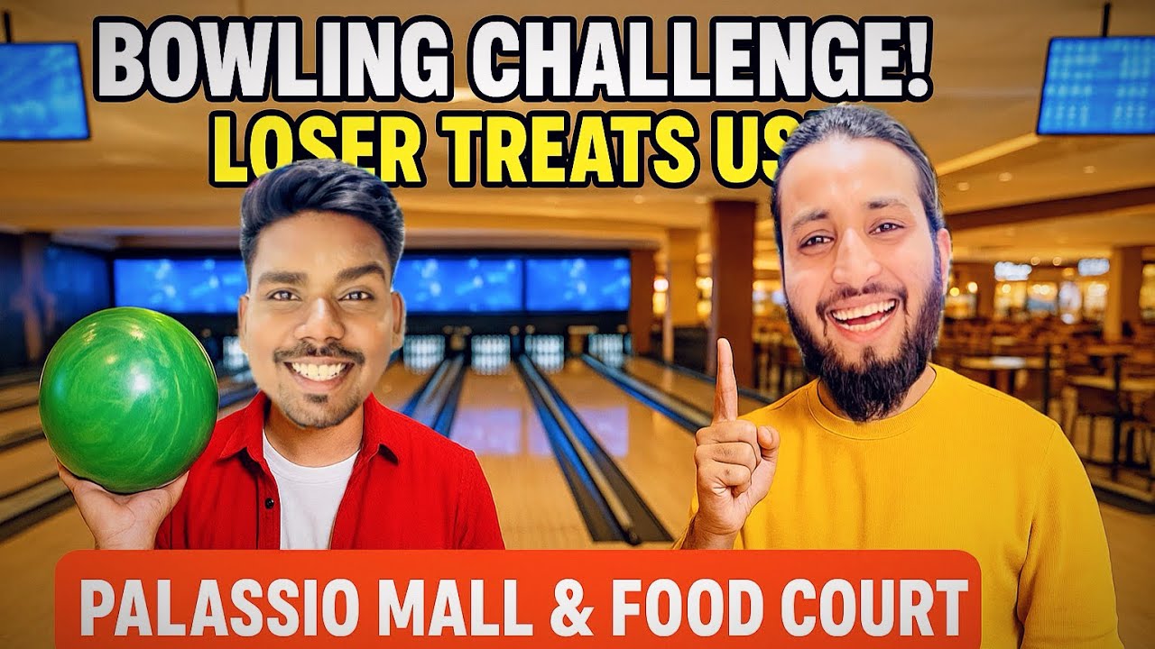 🎳 Bowling Challenge at Palassio Mall 🏆 | Scoring High or Paying the Bill?🤑 