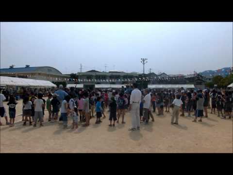 井口四丁目町内会_2012体育祭_優勝のアナウンス