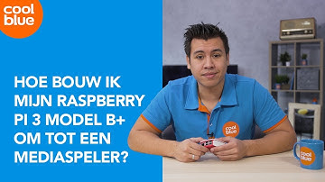 Hoe bouw ik mijn Raspberry Pi 3 Model B+ om tot een mediaspeler?