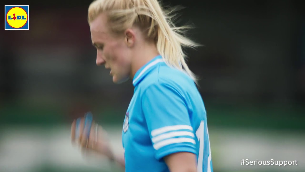 Lidl Serious Support - Game Day with Carla Rowe