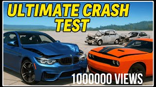BMW M4 vs Dodge Challenger – Brutal Crash Test! Lada, Mercedes & Peugeot Destruction | BeamNG.drive screenshot 4