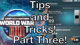 Conflict of Nations WW3 - Tips and Tricks / How to Play Better #3