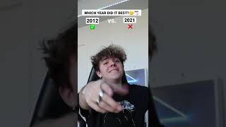 Which Year Did It Best?? - 2012 Vs 2021 Edition