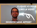 Comment investir dans limmobilier sans apport  prsentation formation