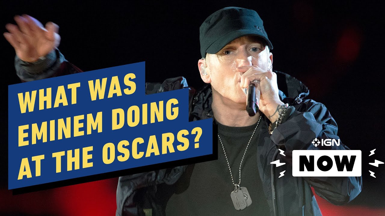 What Was Eminem Doing at the Oscars? - IGN Now