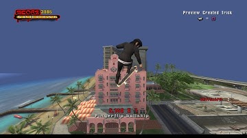 ThugPro custom trick: Fingerflip Ballskip