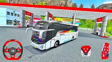 Bus telolet basuri v3 | Pertamina bus indonesia | Bus oleng Telolet | Android gameplay | Mobil bus