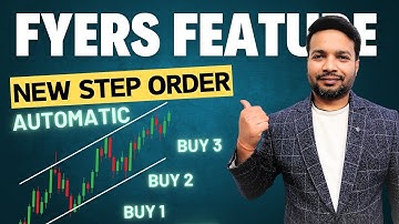 FYERS 2024 New Feature: Smart Step Order Trading