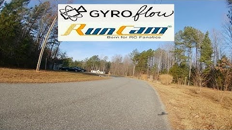 Gyroflow 0.3.0 Runcam 5 Orange 1.2.1 Test