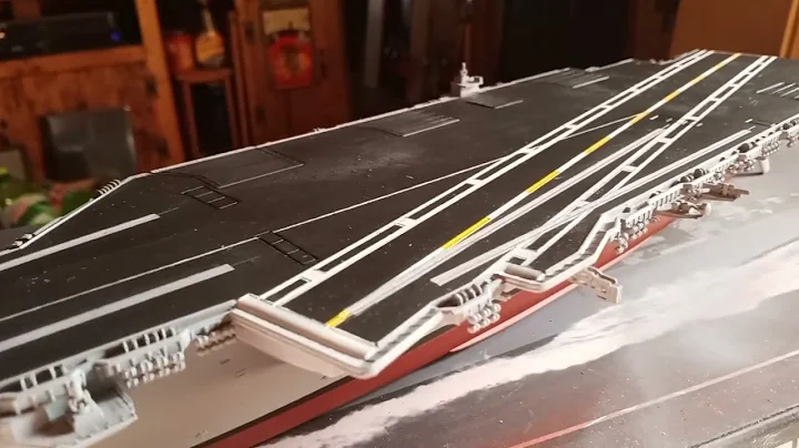 Channel update Academy 1/600 scale USS Enterprise aircraft carrier #2