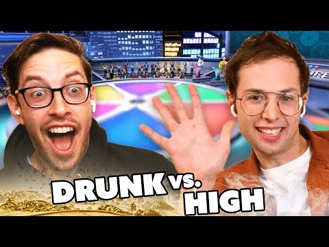Video Try Guys Try Drunk Vs. High Trivia - youtube
