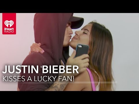 Lucky Justin Bieber Fan Gets to Kiss Him!