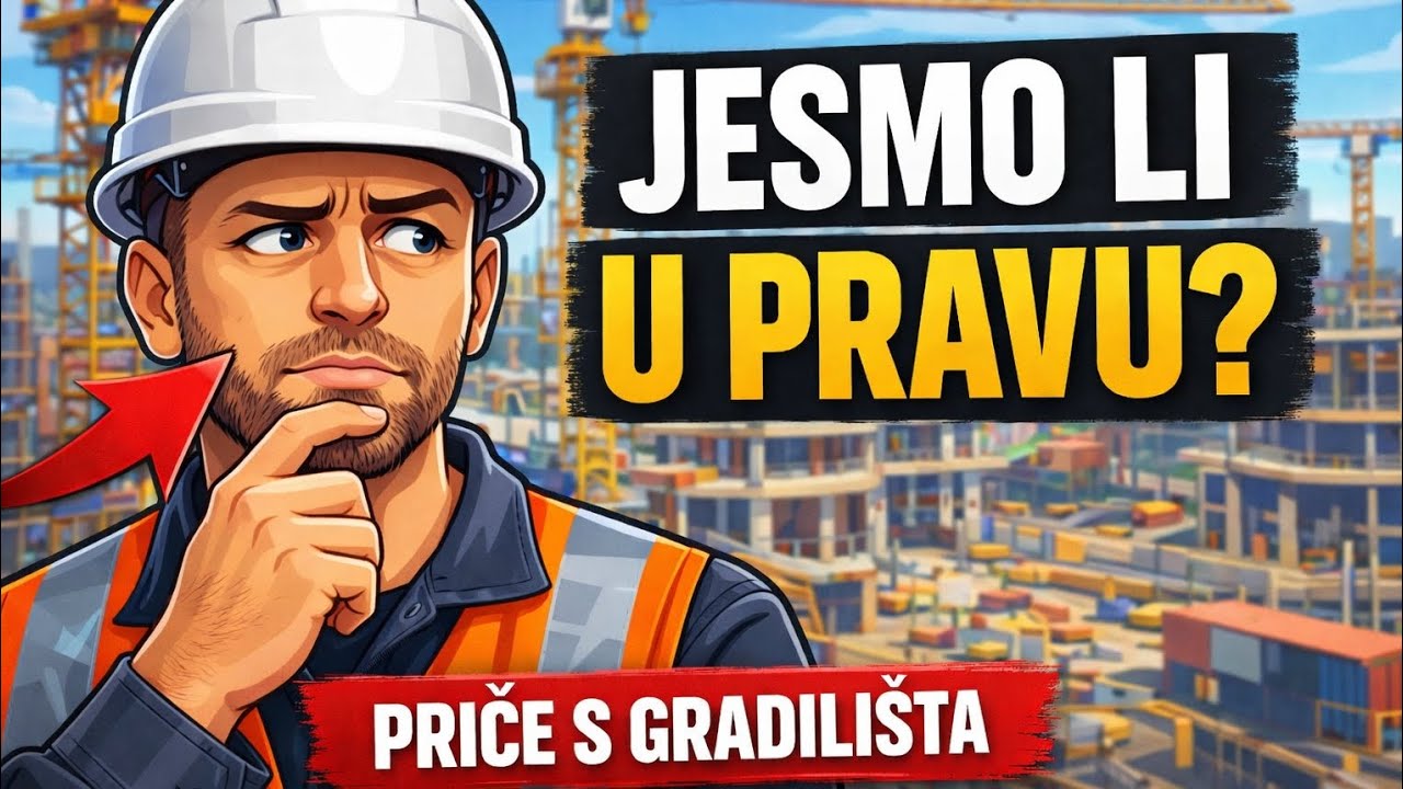 Vlog 20. JESMO LI U PRAVU? | Iskrene priče s gradilišta (život, posao, odluke)