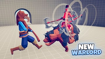 NEW WARLORD 1 vs 1 UNITS | TABS Totally Accurate Battle Simulator Gameplay