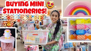 Buying MINI Stationeries from Miniso!🎀🤩✨️ | Riya's Amazing World