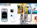 Puluz 40m130ft waterproof case for iphone 14  14 pro iphone 14 plus  14 pro max