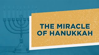 The Miracle of Hanukkah // Pastor Wayne Hilsden in Jerusalem