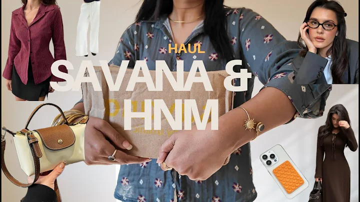 ✨ SAVANA + H&M HAUL | Accessories, Tops, Skirts & Trousers Try-On ✨