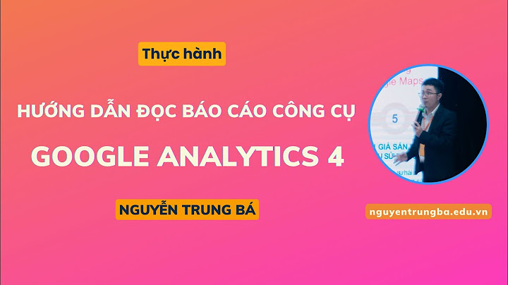 Hướng dẫn dùng google analytics