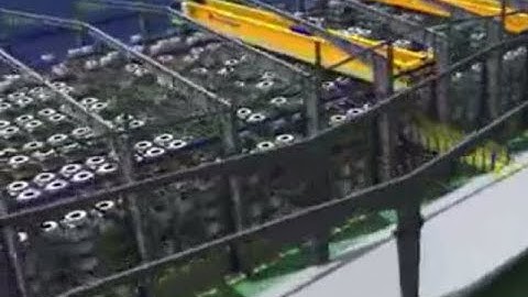 AS/RS Pallets For Coils With Rack Mounted Multi Aisle Stacker Cranes Load 3 Tons